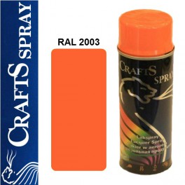 Crafts -  pomarańczowy lakier dekoracyjny RAL 2003 400ml