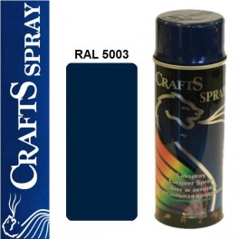 Crafts -  niebieski szafirowy lakier dekoracyjny RAL 5003 400ml