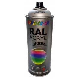Lakier akrylowy satynowy RAL 9006